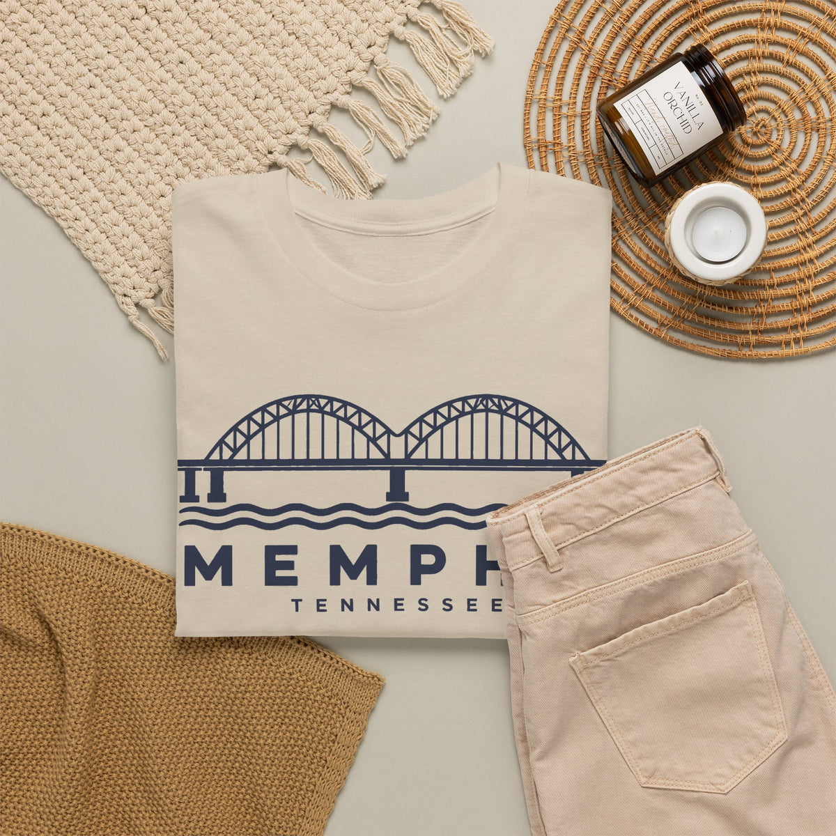 Memphis Hernando de Soto Bridge T-Shirt