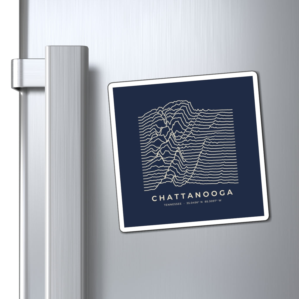 Chattanooga Ridgeline Magnet (Navy)