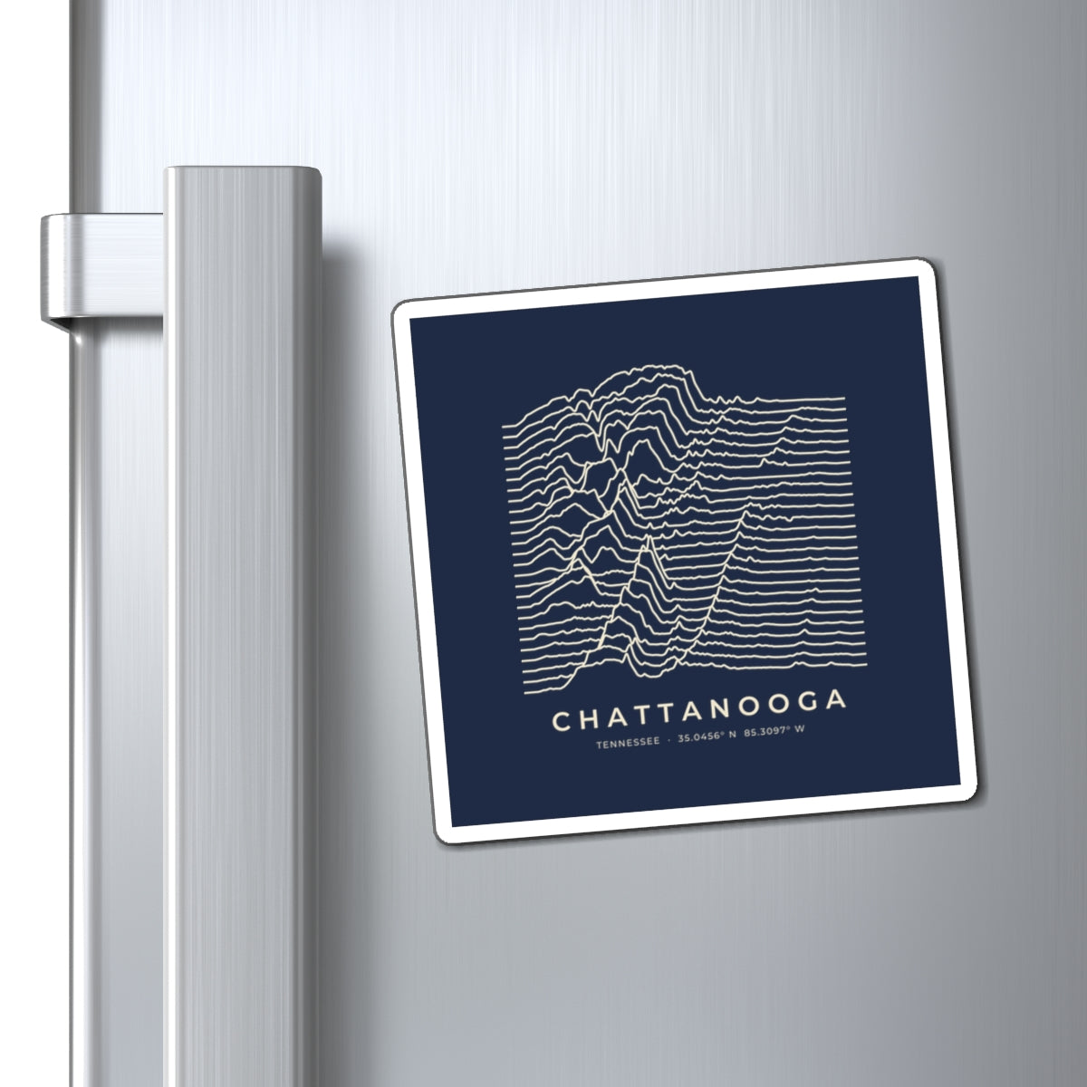Chattanooga Ridgeline Magnet (Navy)
