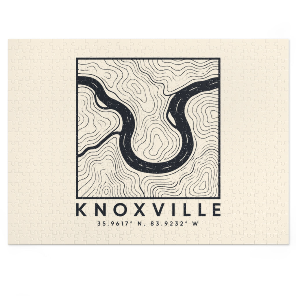 Knoxville Topo Map Puzzle
