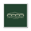 Chattanooga Walnut Street Bridge Magnet (Forest Green)