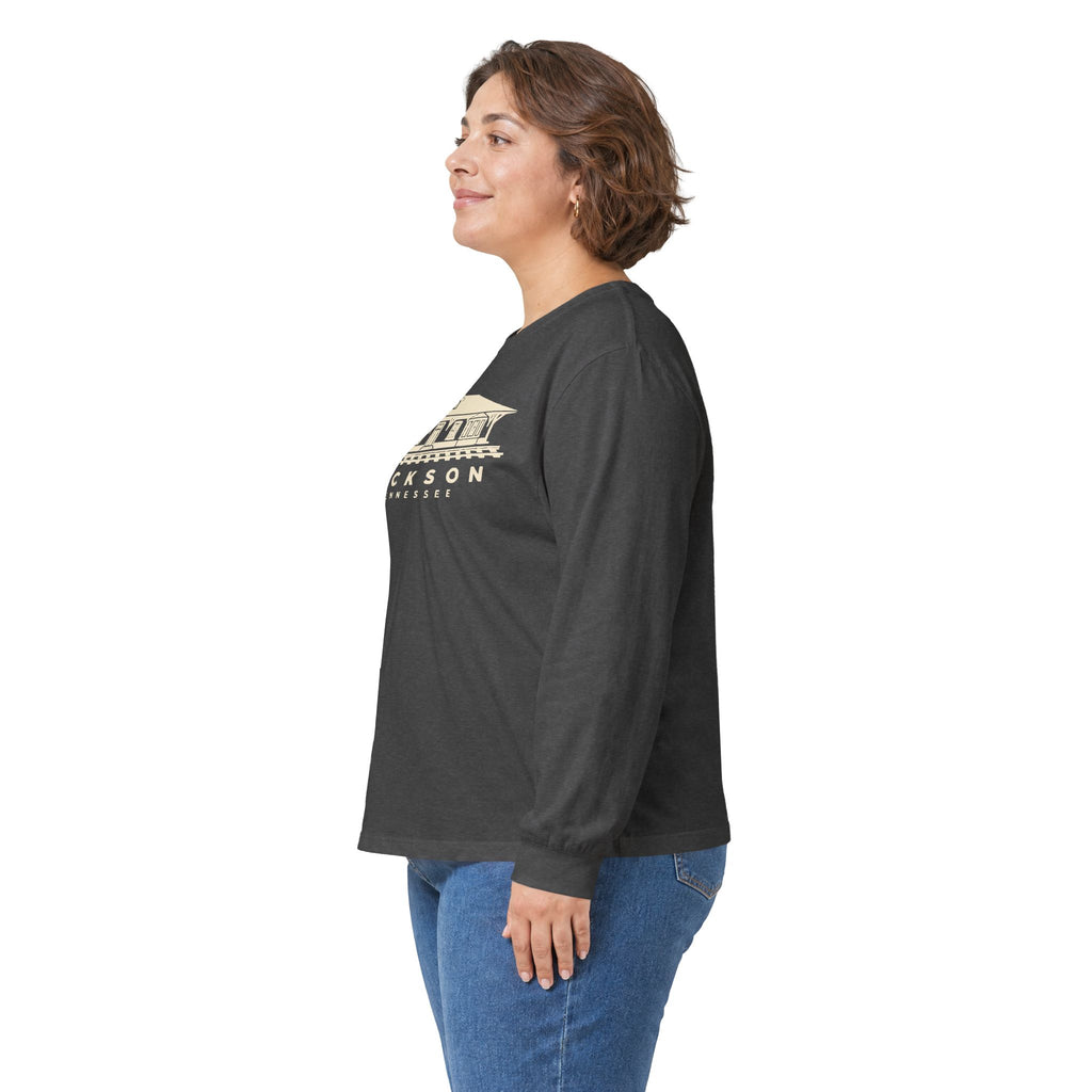 Jackson Train Depot Long Sleeve T-Shirt