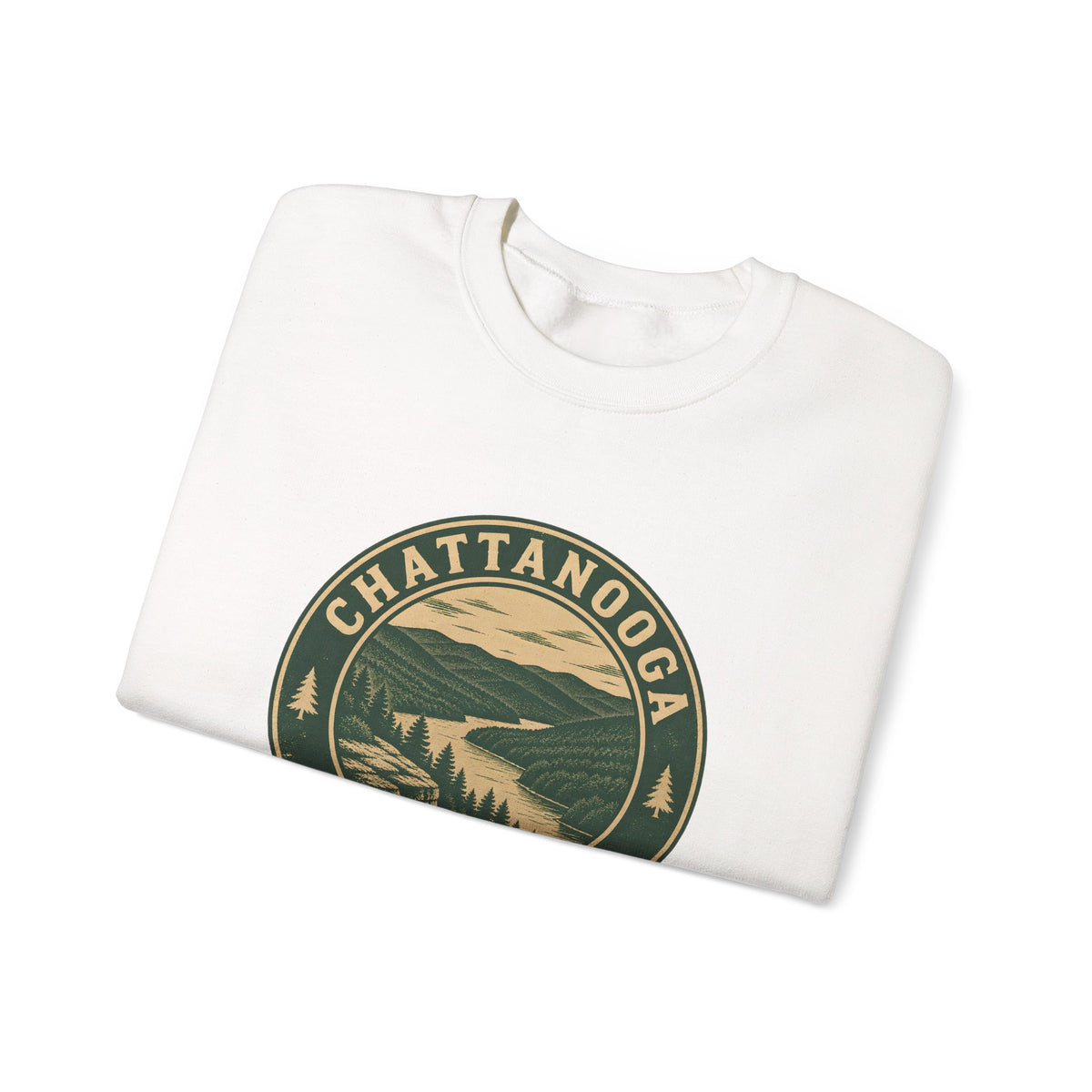 Chattanooga Park Badge Crewneck Sweatshirt