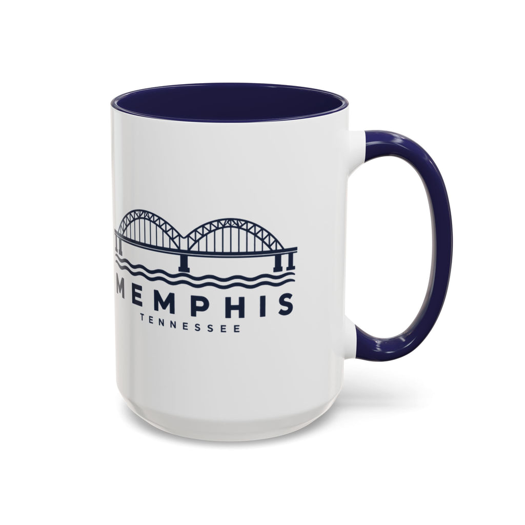 Memphis Hernando de Soto Bridge Accent Mug
