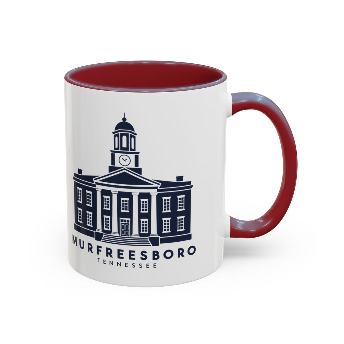 Murfreesboro Rutherford County Courthouse Accent Mug