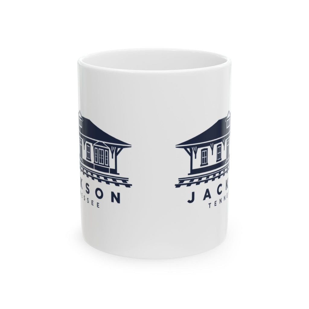 Jackson Train Depot Mug