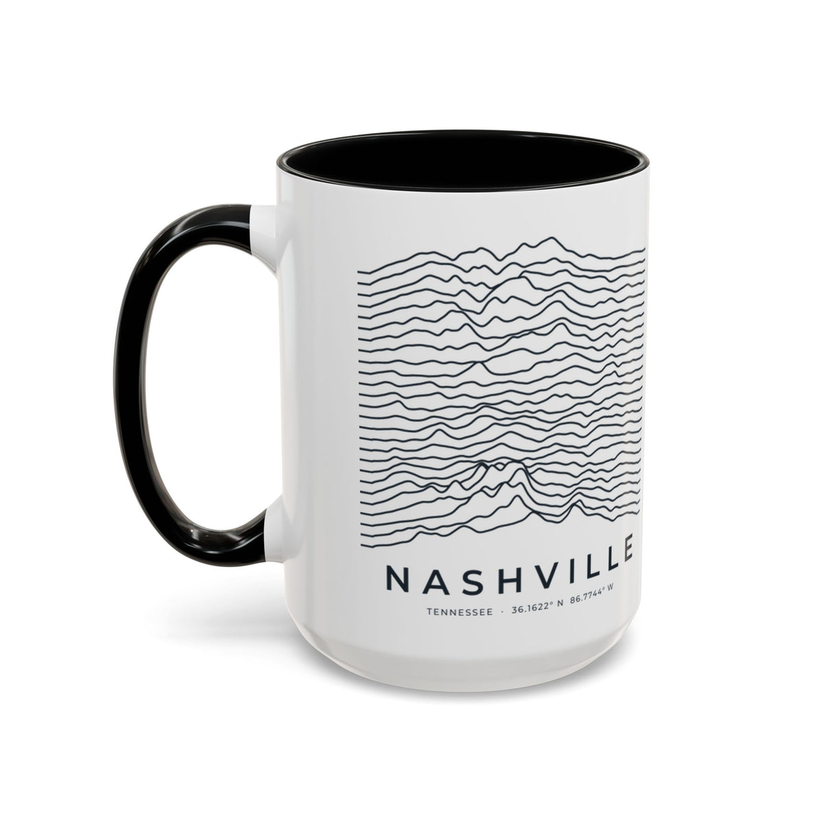 Nashville Ridgeline Accent Mug
