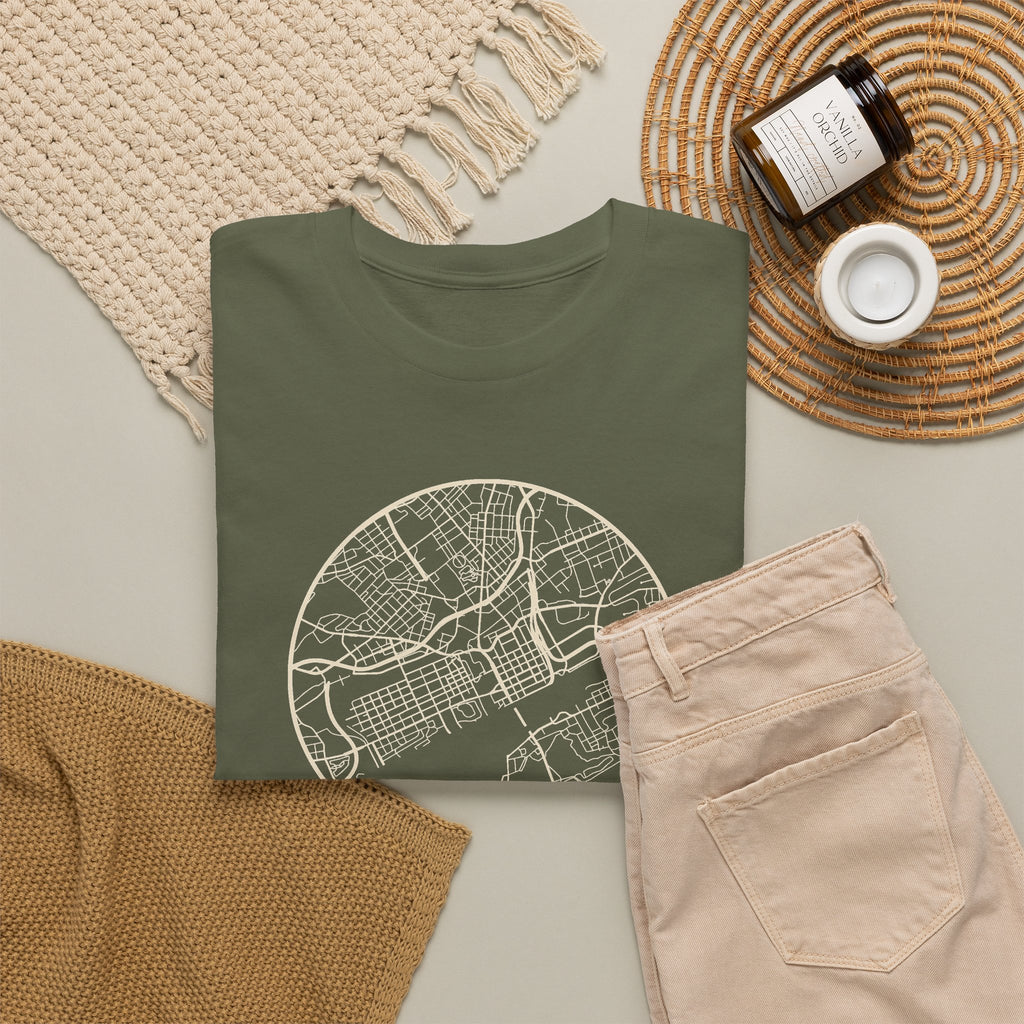 Knoxville Street Map T-Shirt