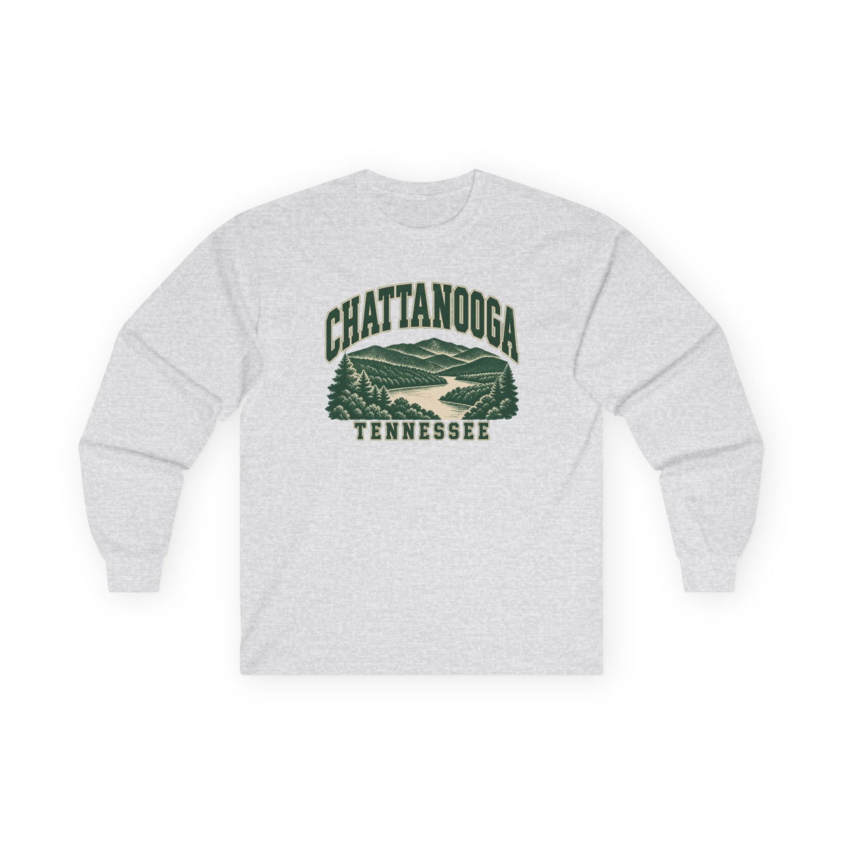 Chattanooga Vintage Varsity Long Sleeve T-Shirt