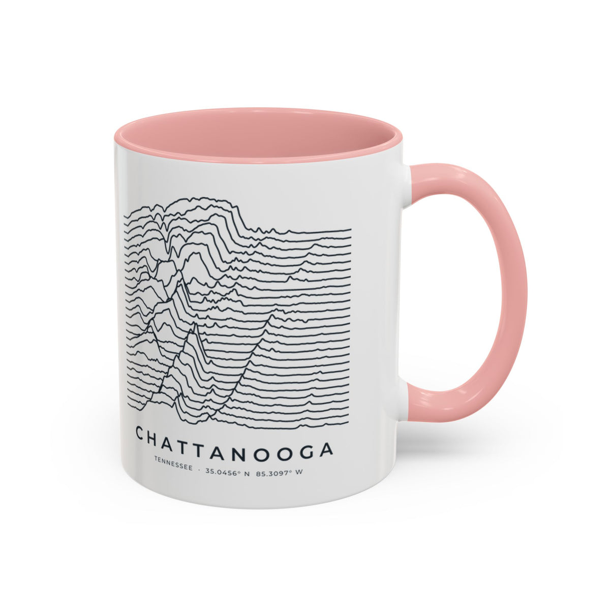 Chattanooga Ridgeline Accent Mug