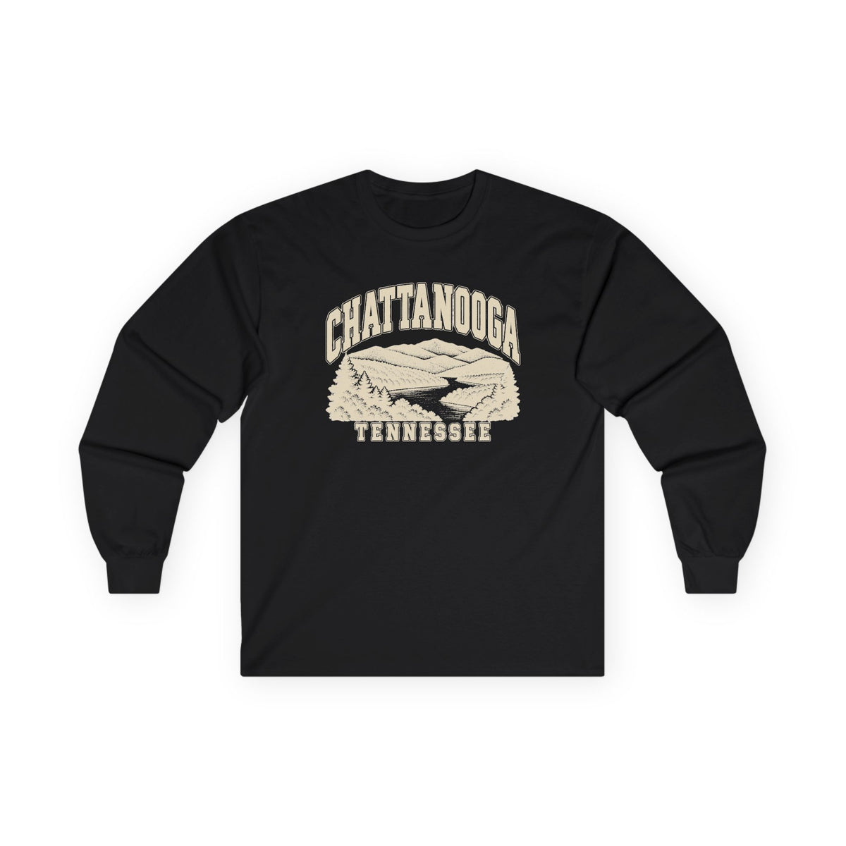 Chattanooga Vintage Varsity Long Sleeve T-Shirt