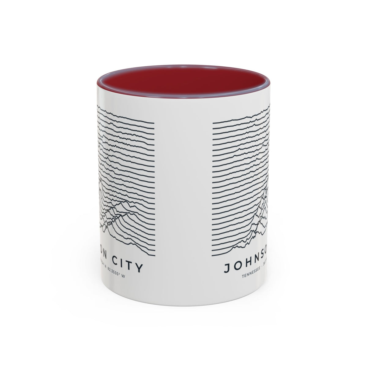 Johnson City Ridgeline Accent Mug