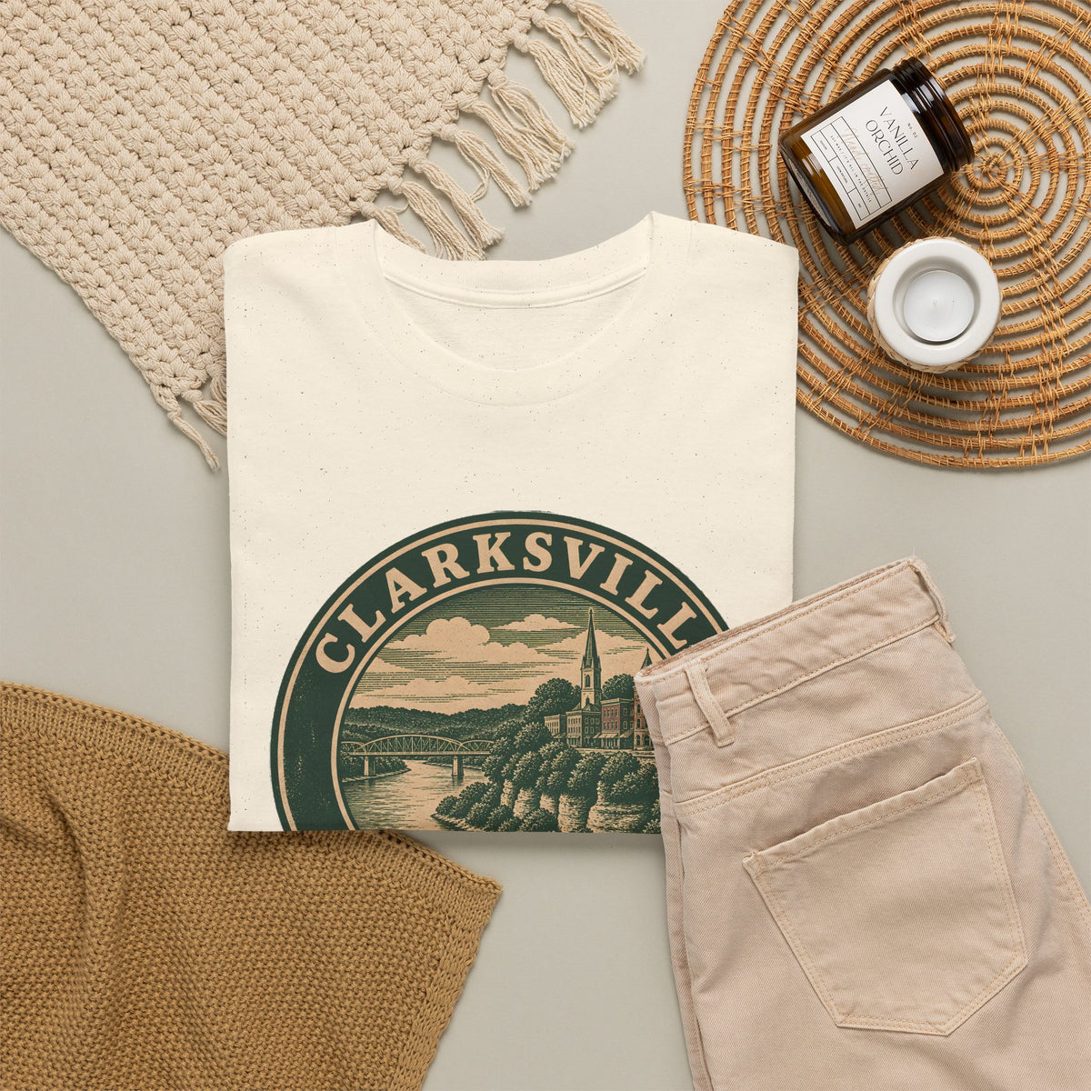 Clarksville Park Badge T-Shirt