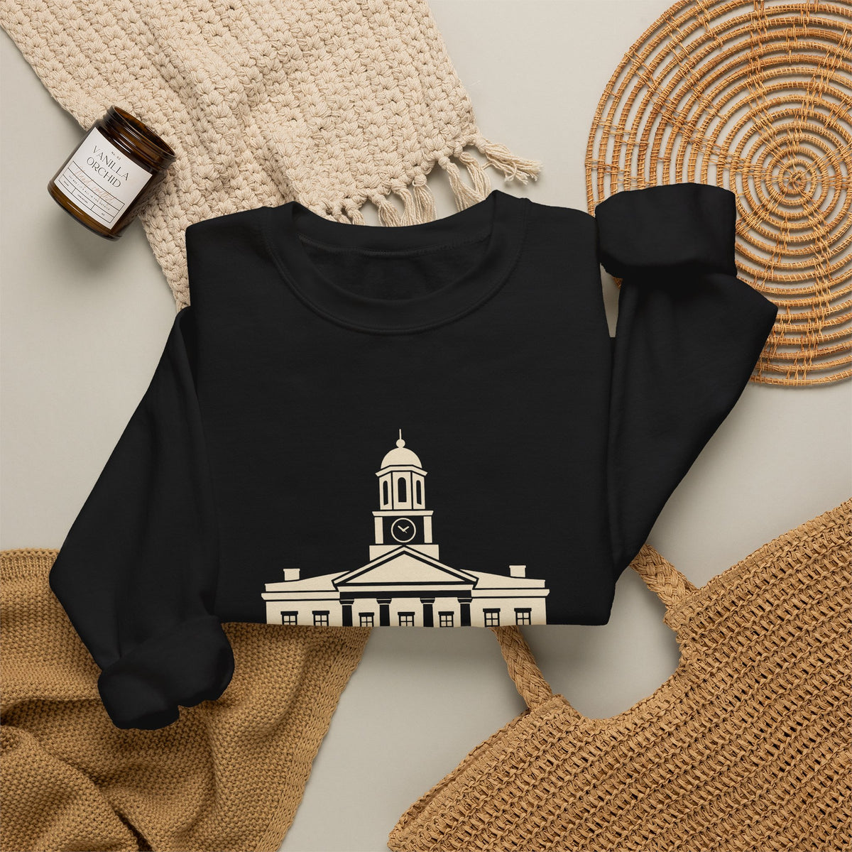 Murfreesboro Rutherford County Courthouse Crewneck Sweatshirt