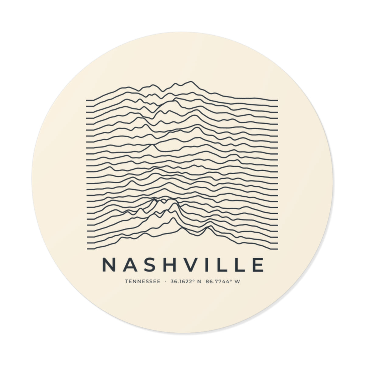 Nashville Ridgeline Sticker