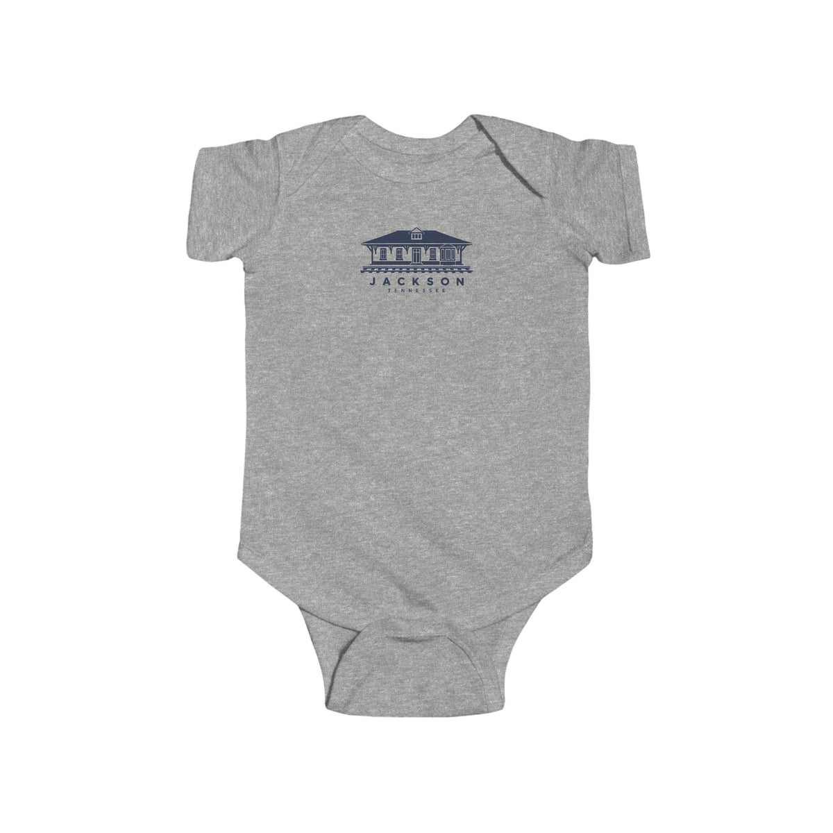 Jackson Train Depot Baby Bodysuit