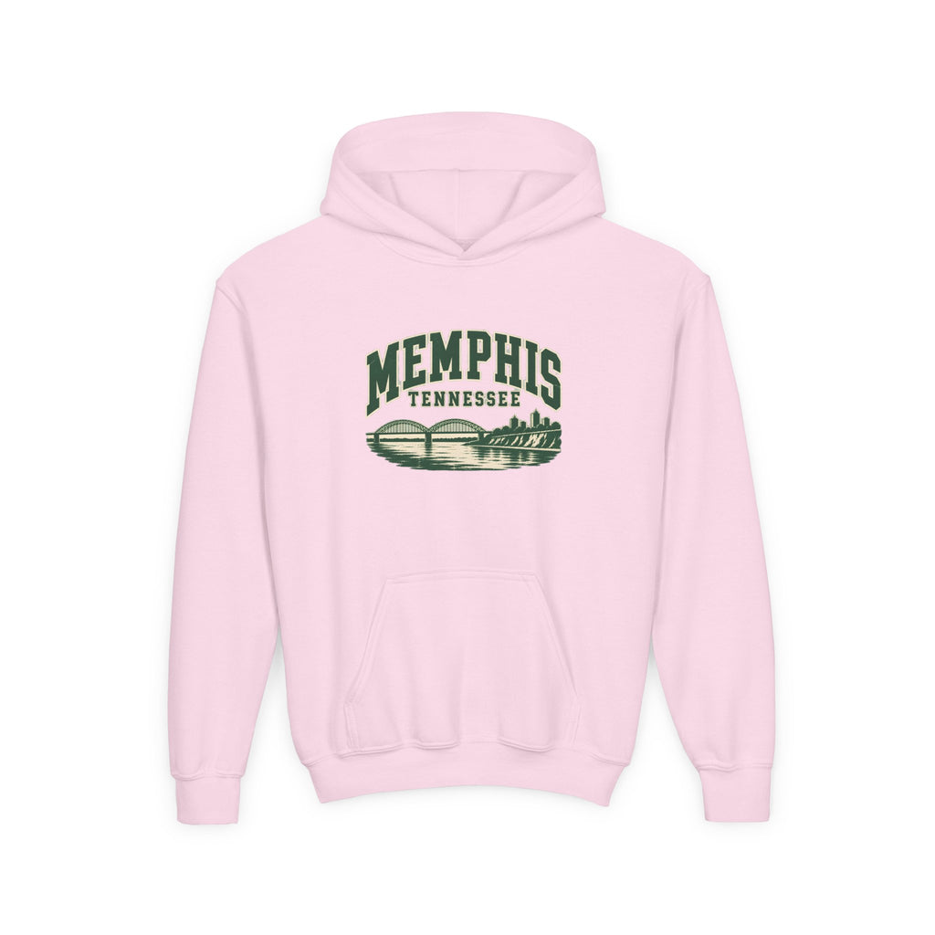 Memphis Vintage Varsity Kids Hoodie