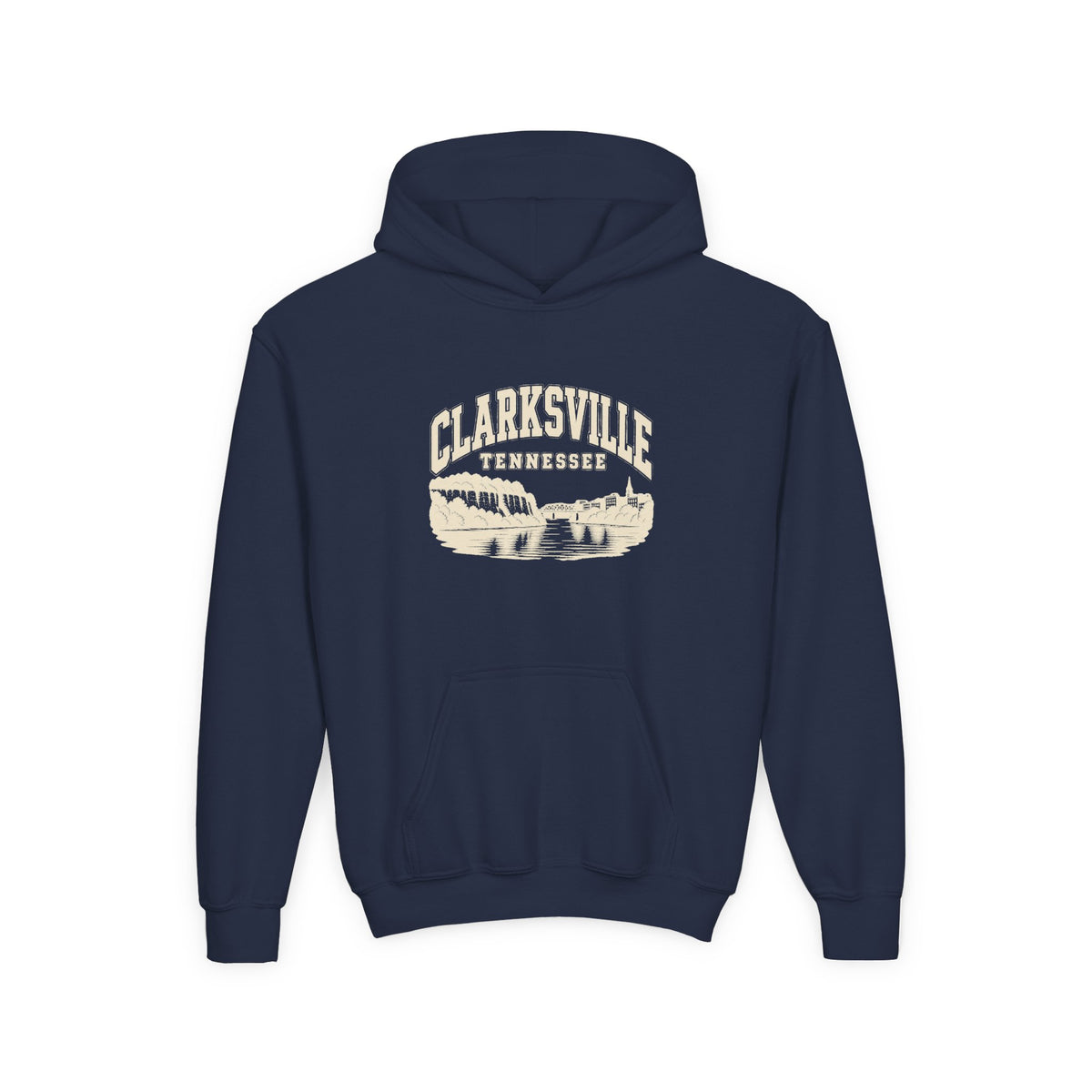 Clarksville Vintage Varsity Kids Hoodie