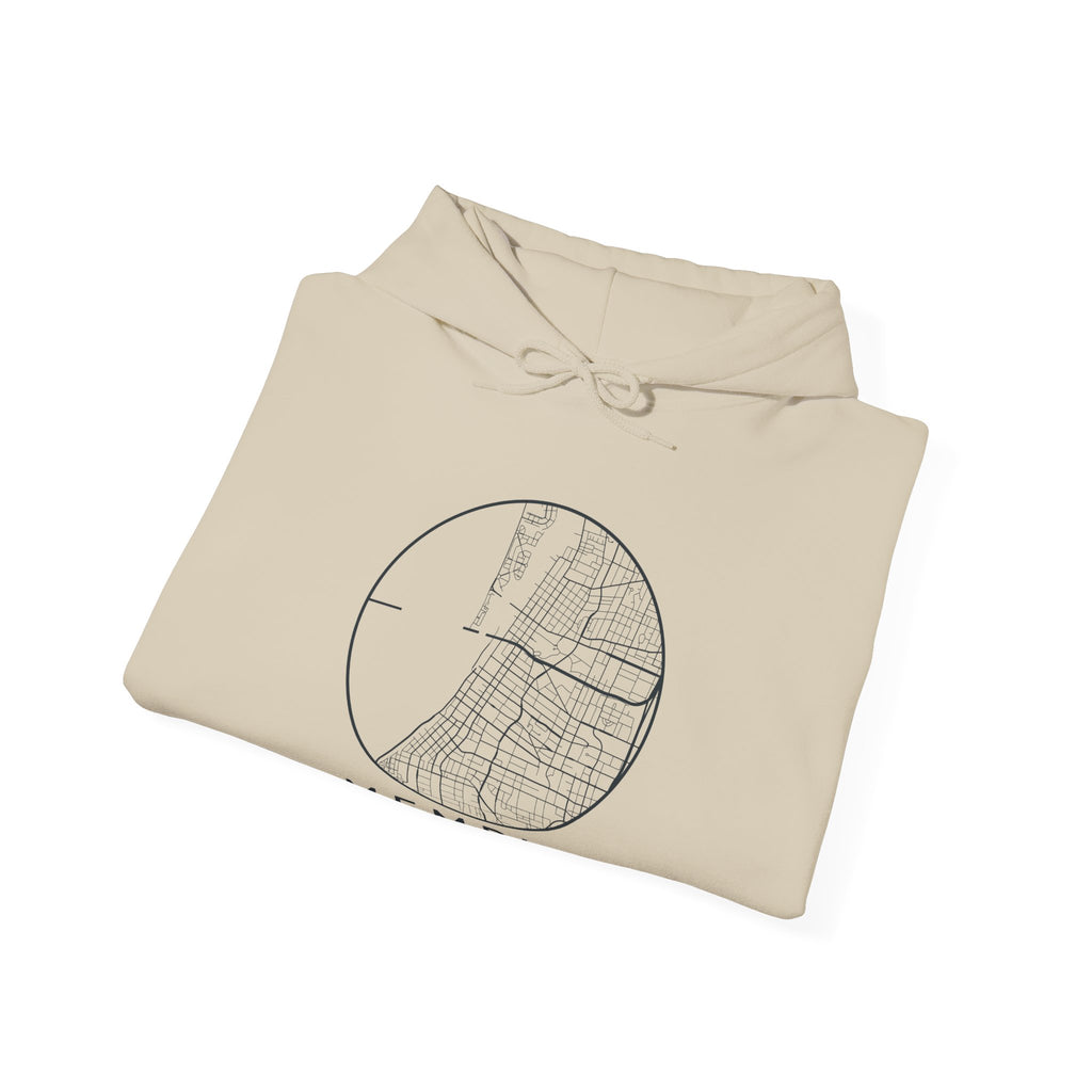 Memphis Street Map Hoodie