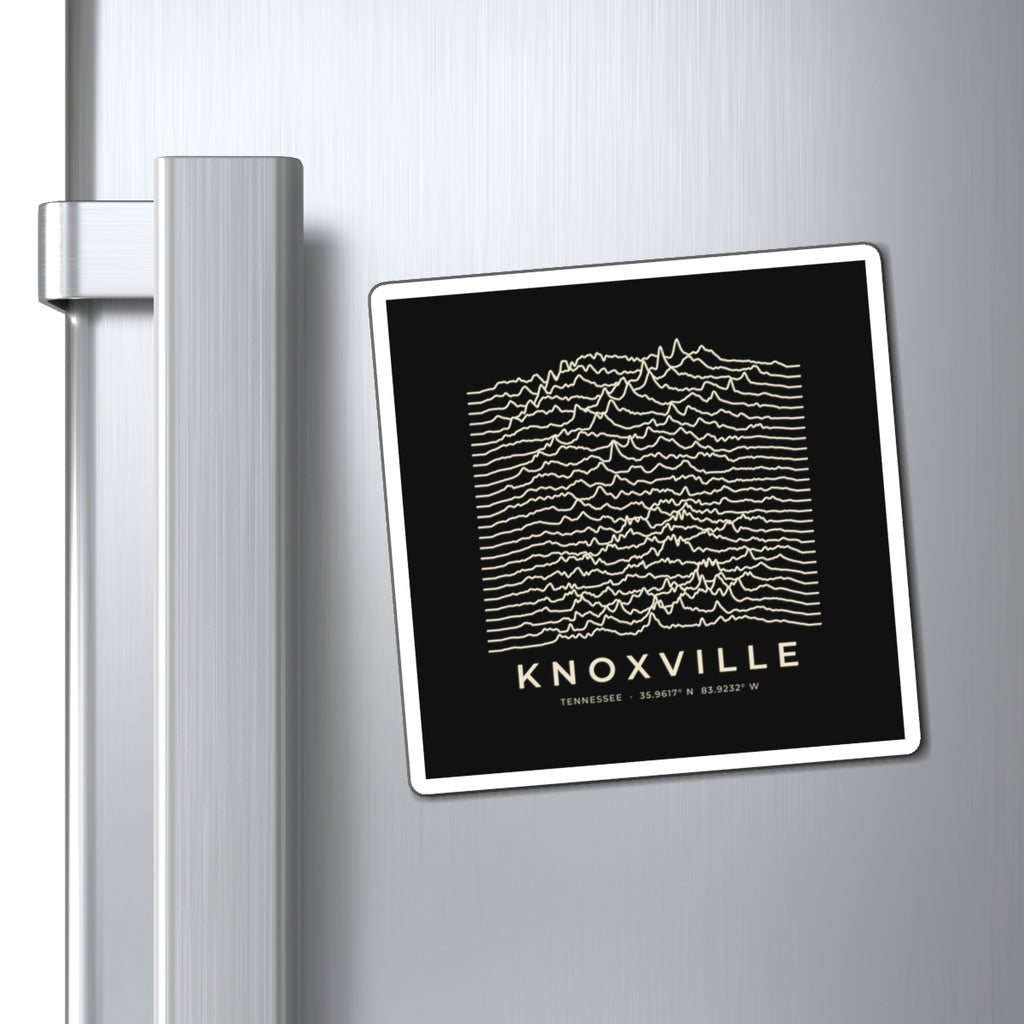 Knoxville Ridgeline Magnet (Black)