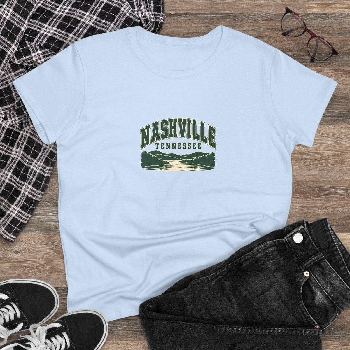 Nashville Vintage Varsity Women's T-Shirt