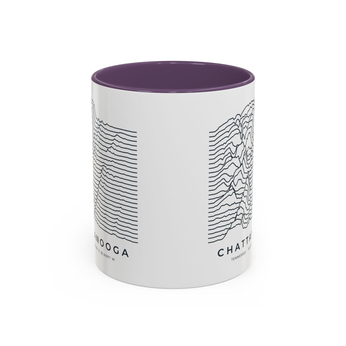 Chattanooga Ridgeline Accent Mug