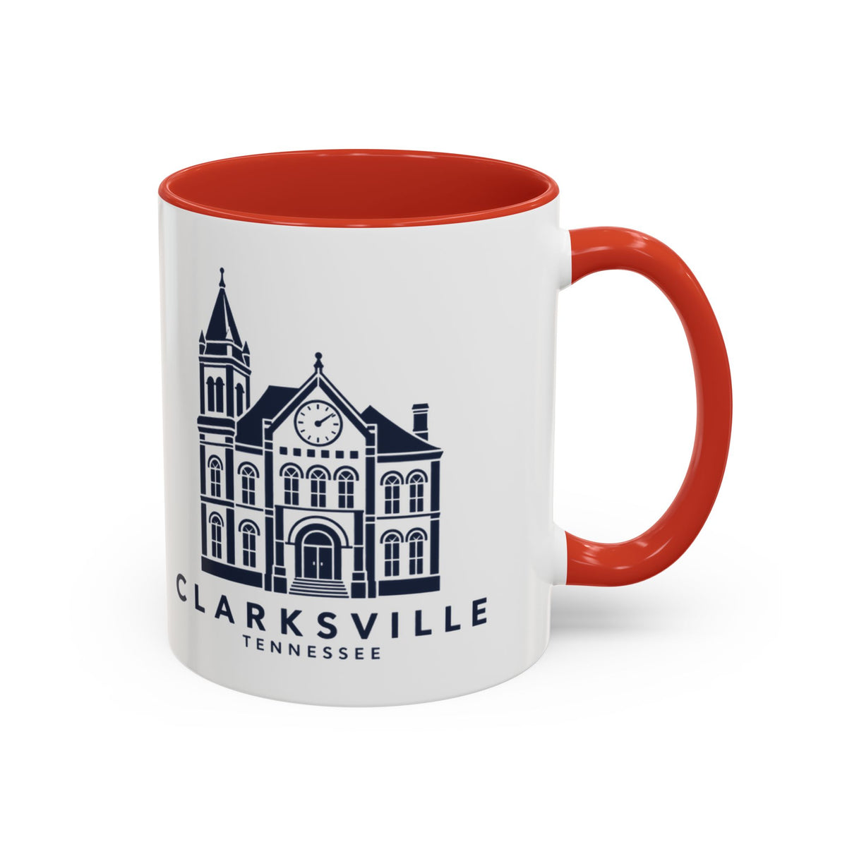 Clarksville Customs House Accent Mug