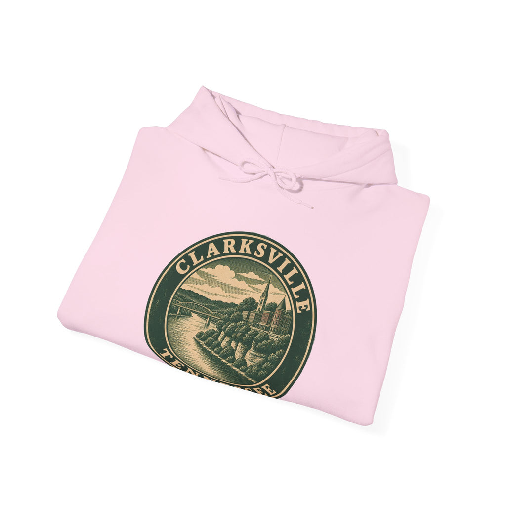 Clarksville Park Badge Hoodie