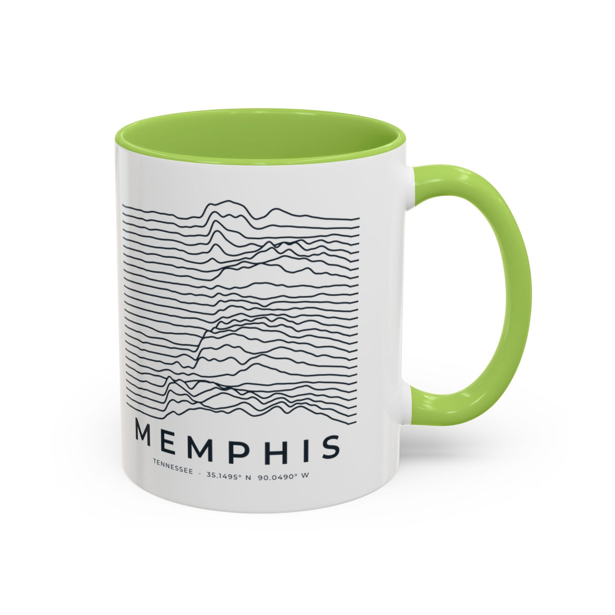 Memphis Ridgeline Accent Mug