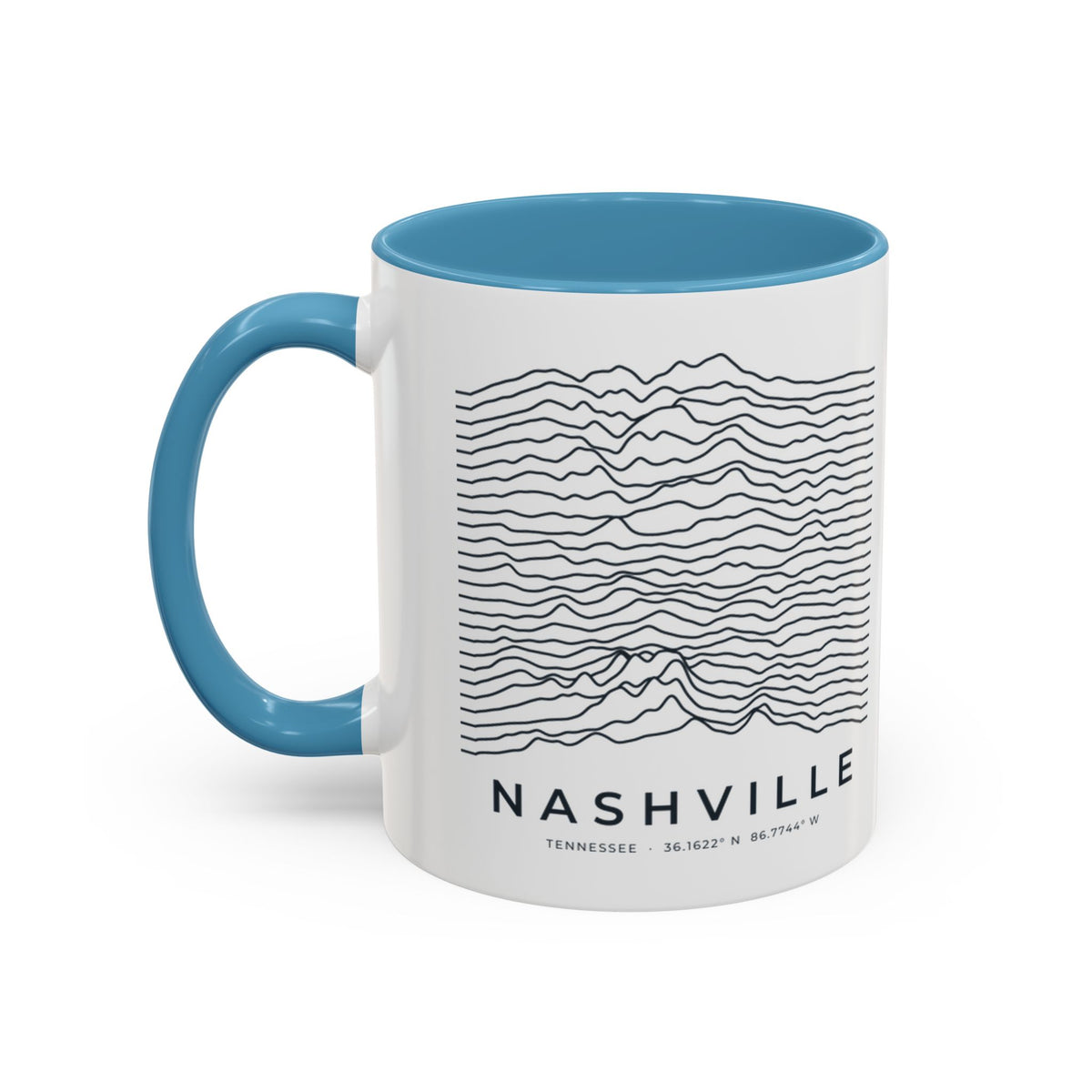 Nashville Ridgeline Accent Mug