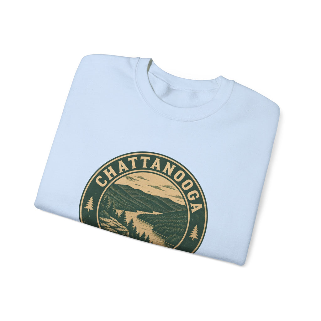 Chattanooga Park Badge Crewneck Sweatshirt