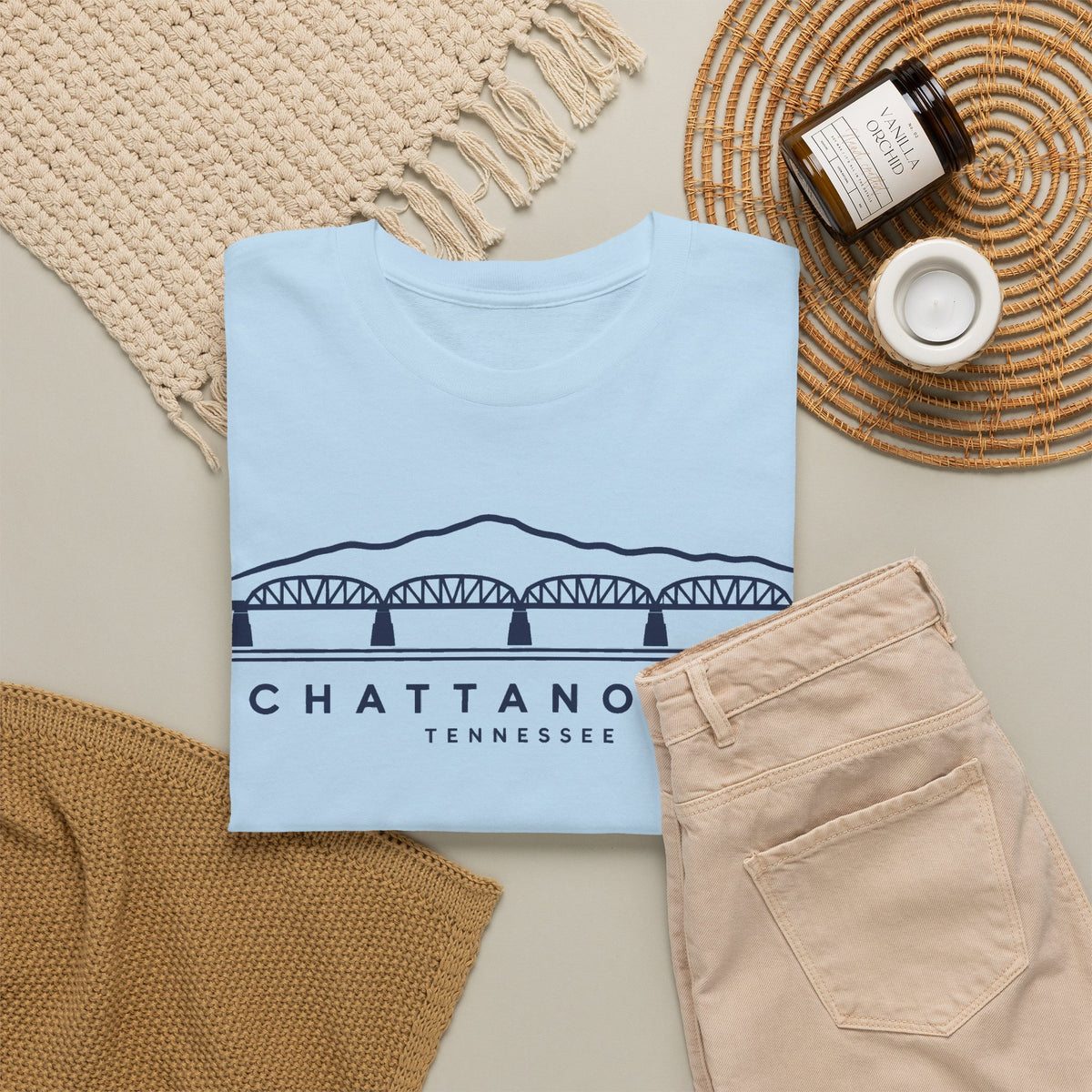 Chattanooga Walnut Street Bridge T-Shirt