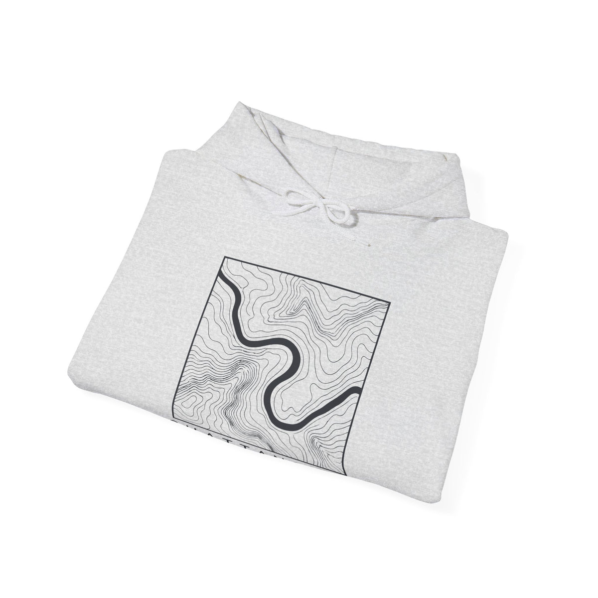 Chattanooga Topo Map Hoodie