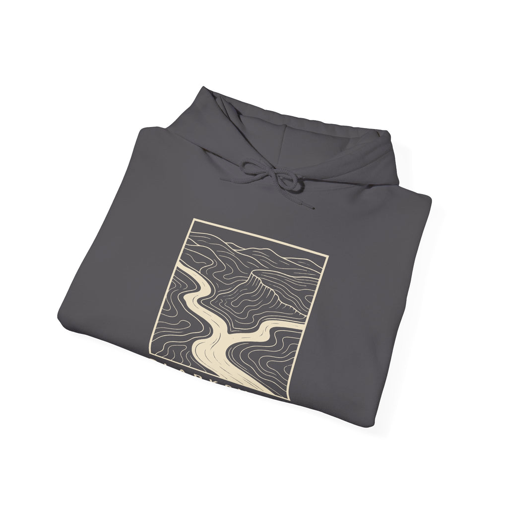 Clarksville Topo Map Hoodie