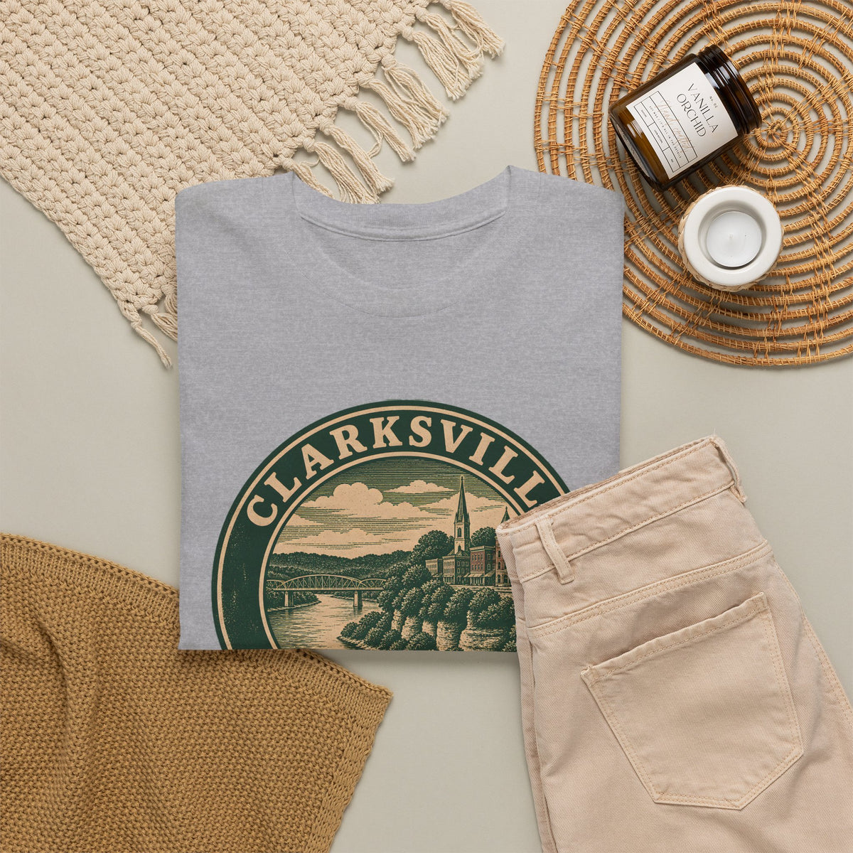 Clarksville Park Badge T-Shirt