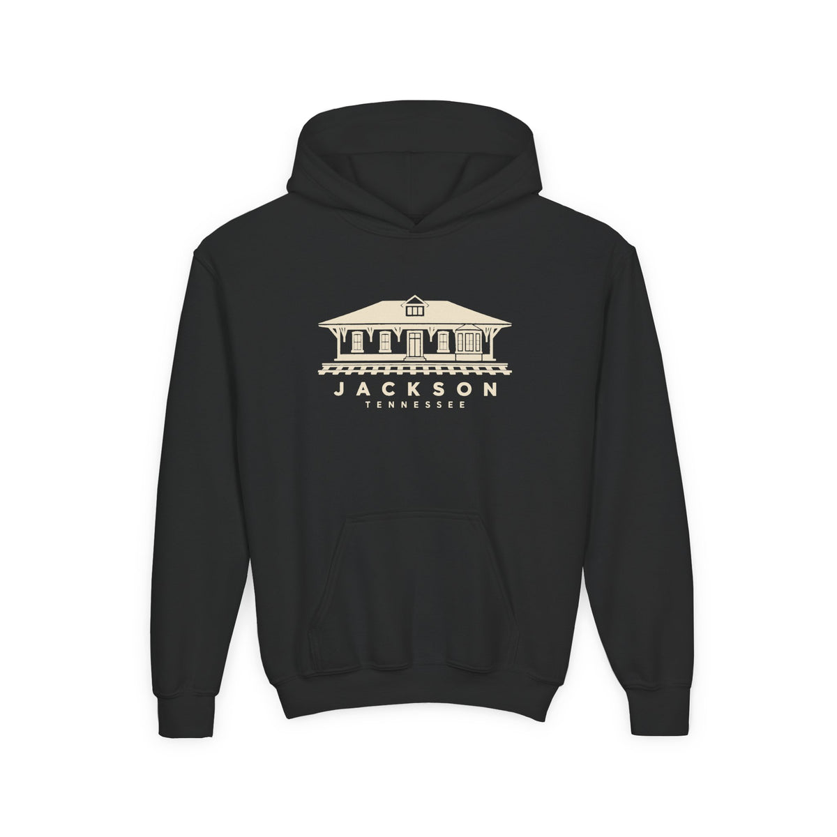 Jackson Train Depot Kids Hoodie