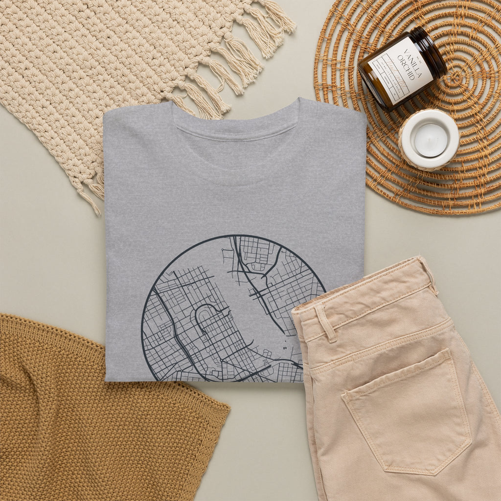 Nashville Street Map T-Shirt