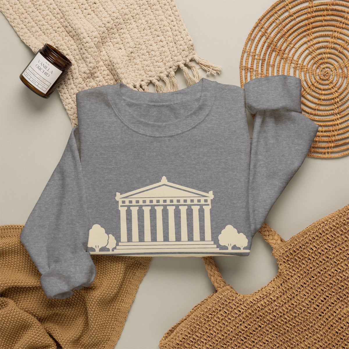 Nashville Parthenon Crewneck Sweatshirt