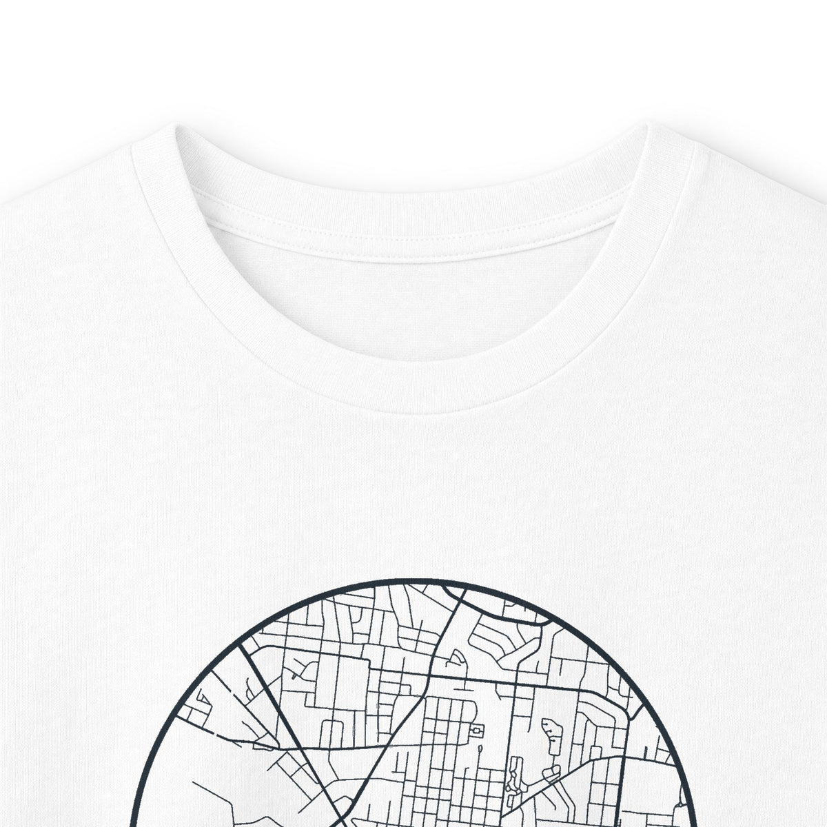 Murfreesboro Street Map Long Sleeve T-Shirt