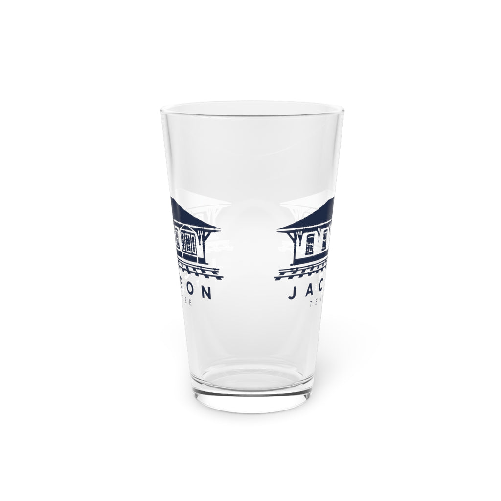 Jackson Train Depot Pint Glass