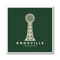 Knoxville Sunsphere Magnet (Forest Green)