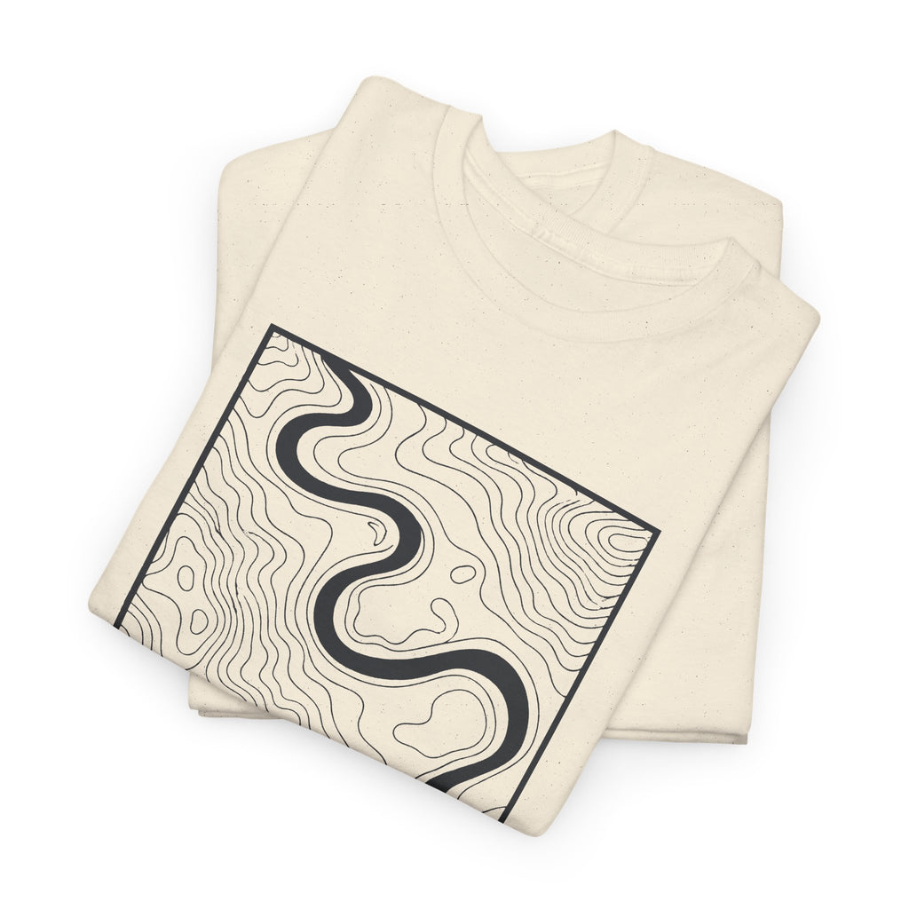 Jackson Topo Map T-Shirt
