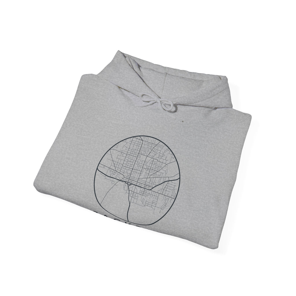 Jackson Street Map Hoodie