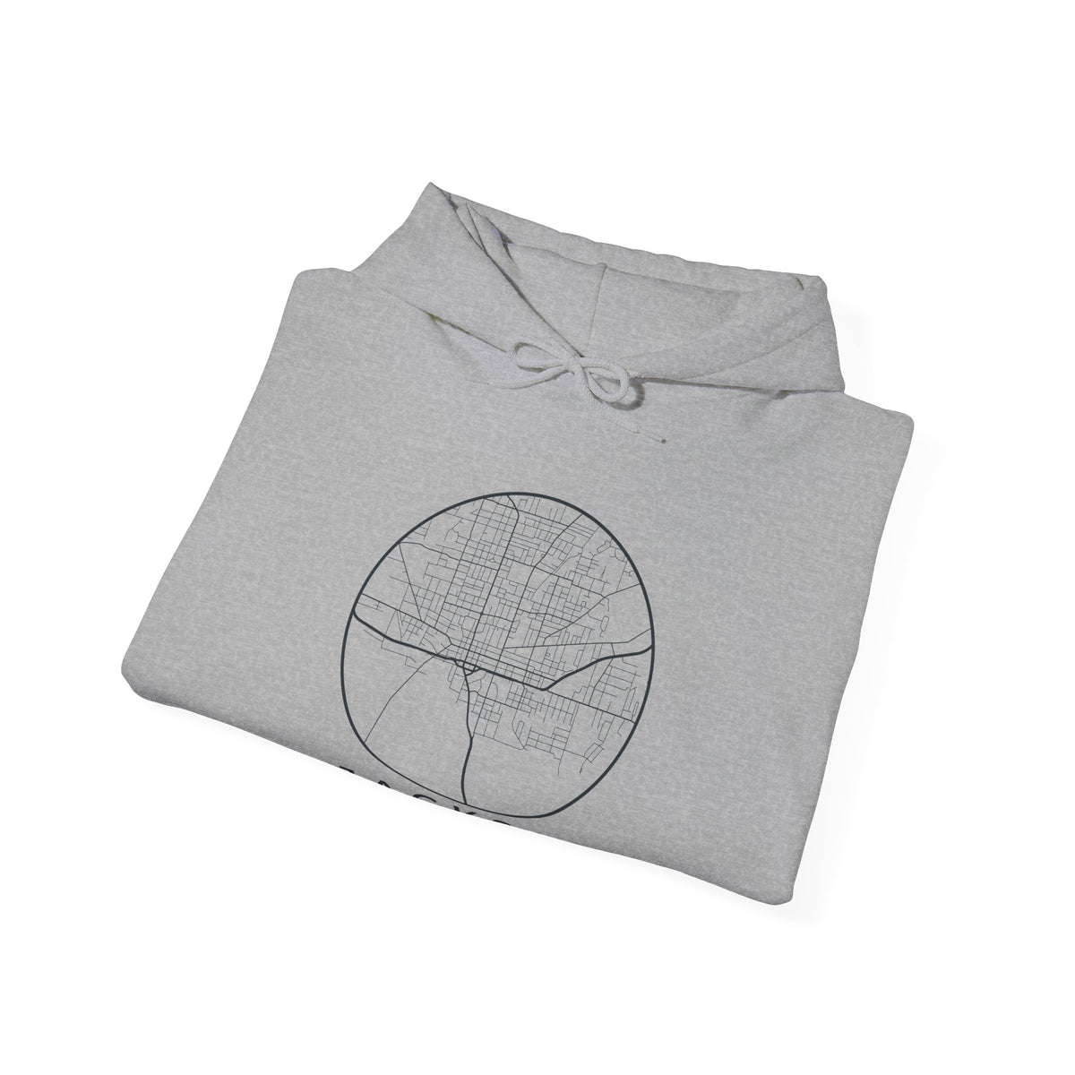 Jackson Street Map Hoodie