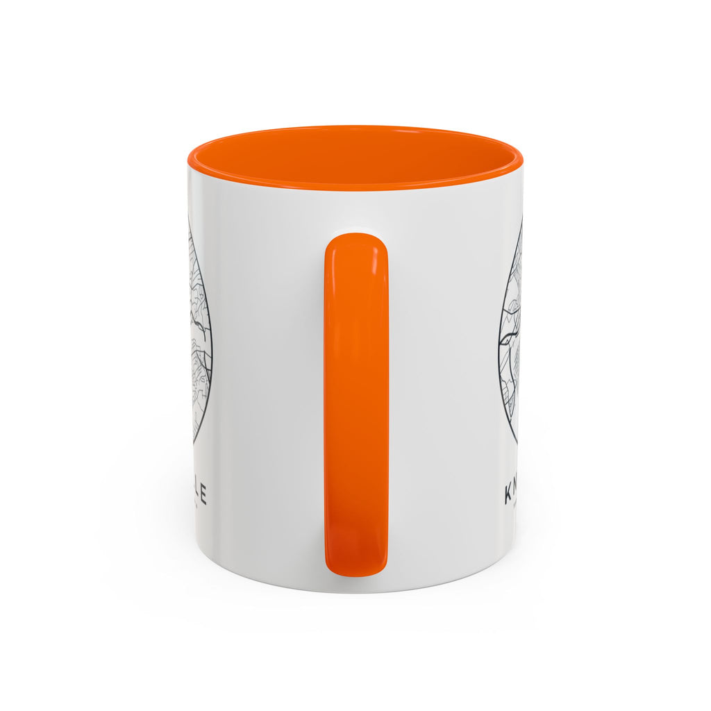 Knoxville Street Map Accent Mug