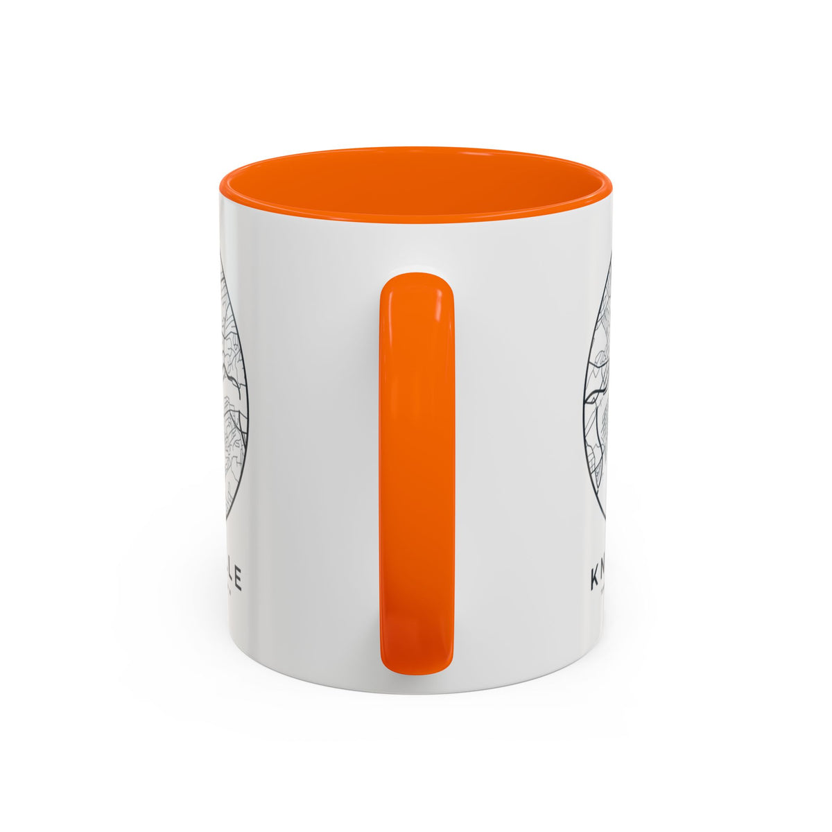 Knoxville Street Map Accent Mug