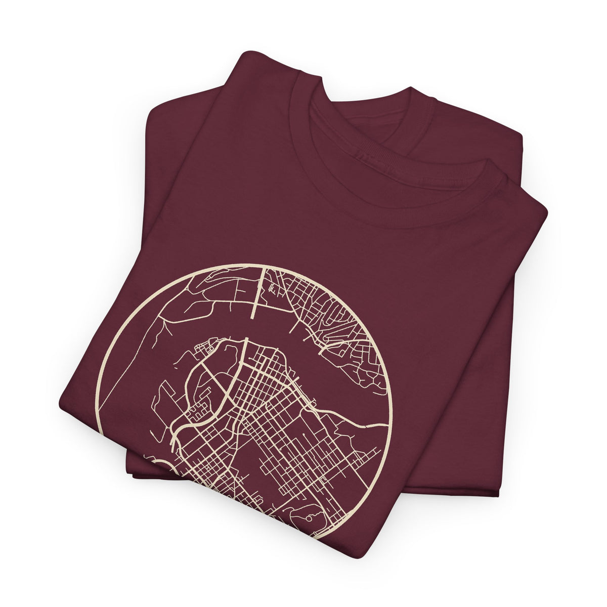Chattanooga Street Map T-Shirt