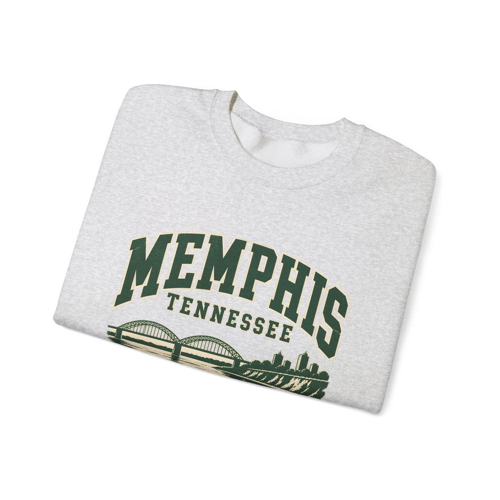 Memphis Vintage Varsity Crewneck Sweatshirt