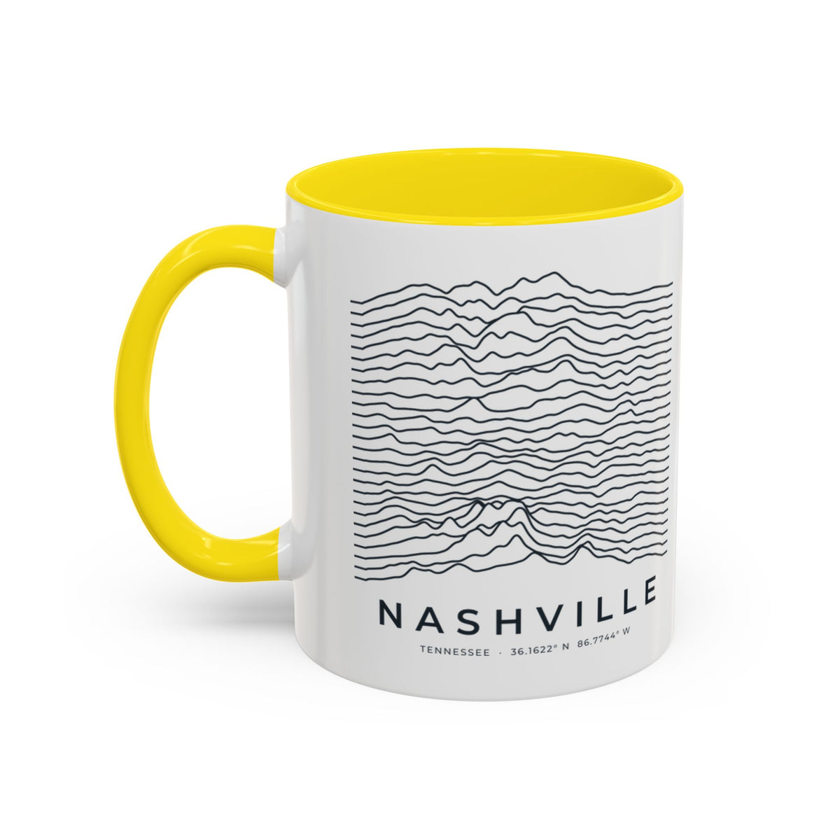 Nashville Ridgeline Accent Mug