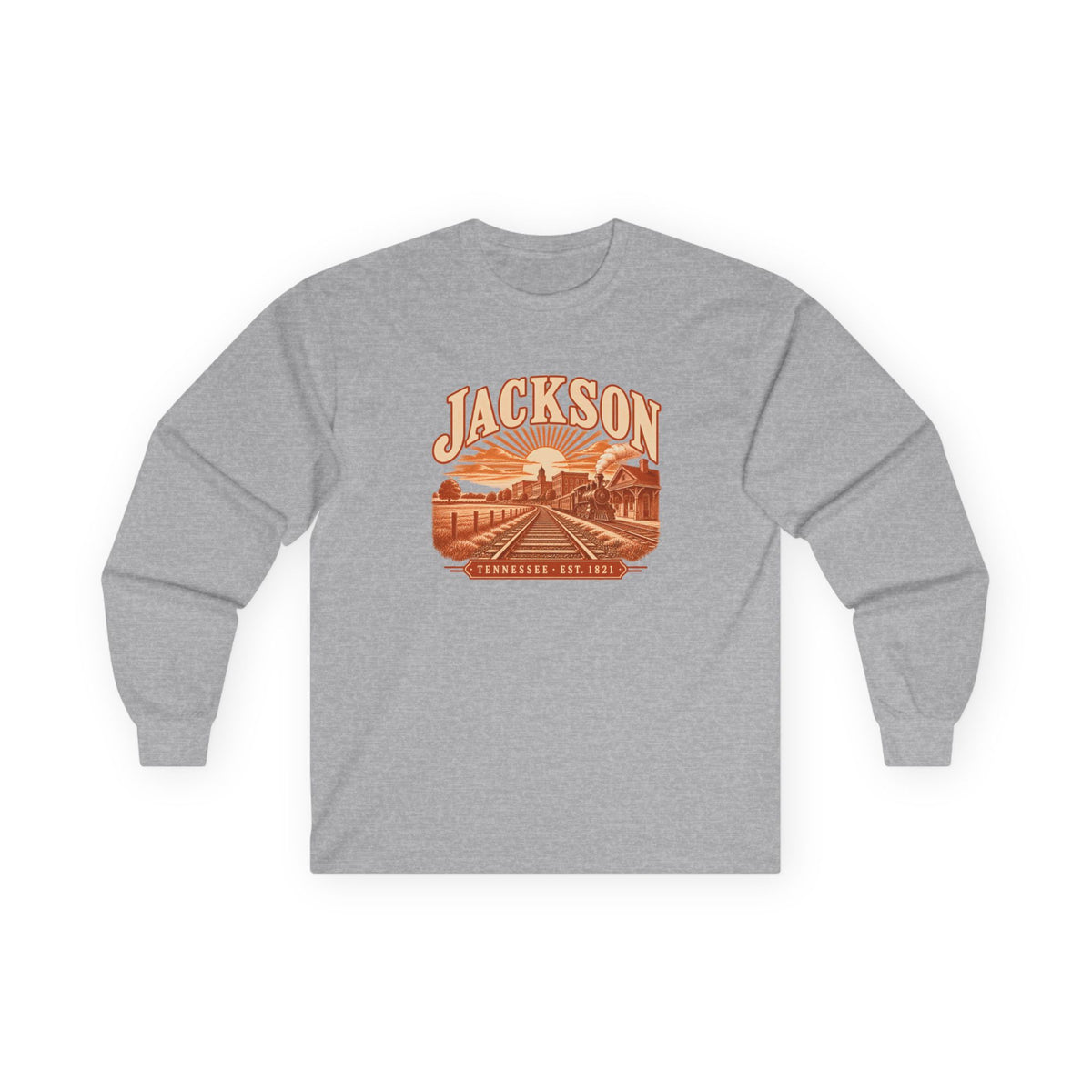 Jackson Engraved Valley Long Sleeve T-Shirt